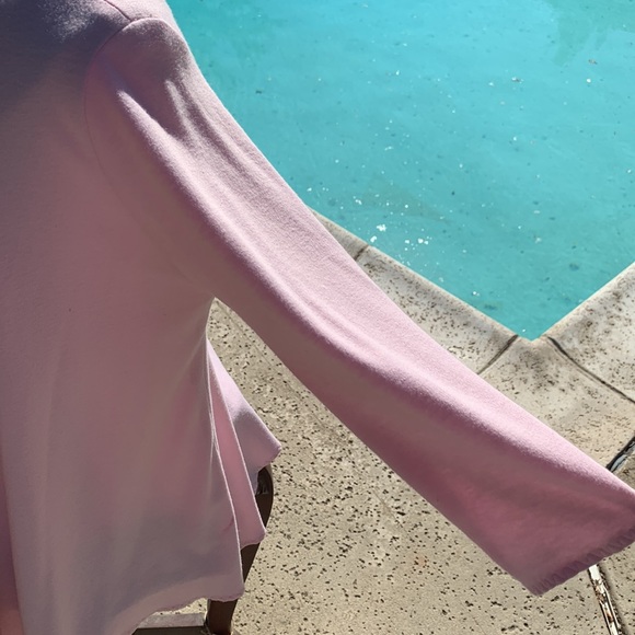 Flutter Front 3/4 Sleeve Knit Jacket - Picture 4 of 4